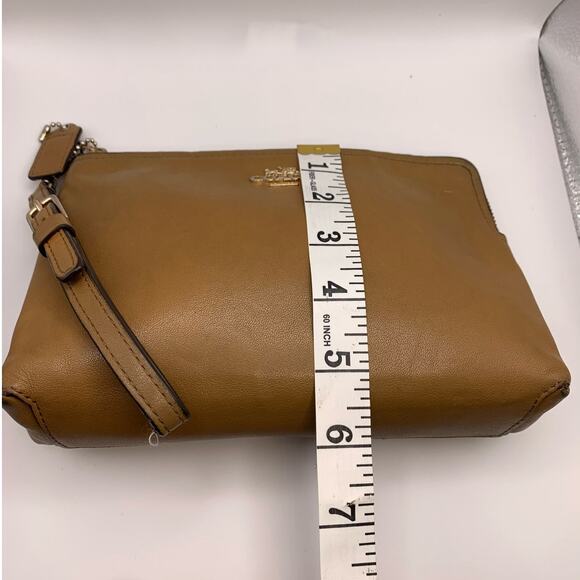 COACH Brown Wristlet with Card Slots - Picture 9 of 10